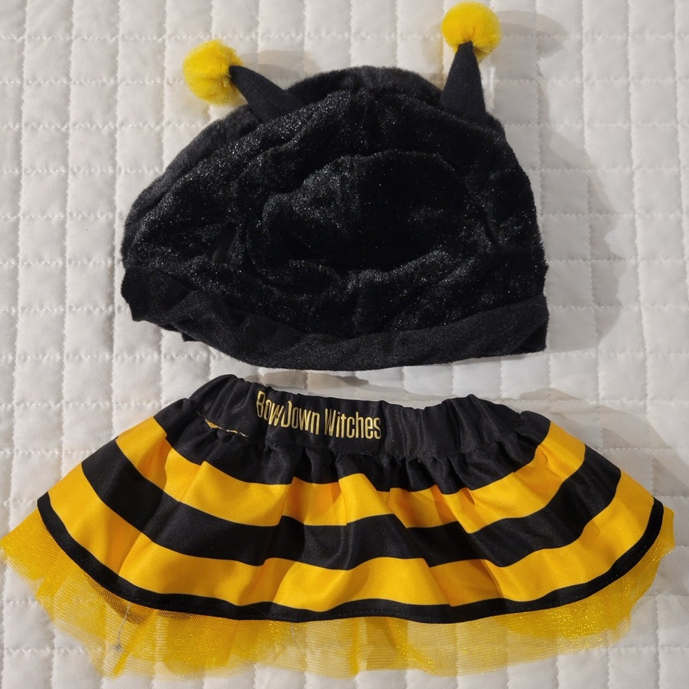 Bootique Small Dog Bumblebee‎ Tutu Halloween Costume Cute Adorable Fun Sparkle